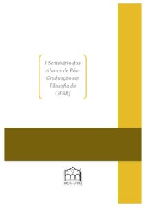 I Seminário dos Alunos de Pós-Graduação em Filosofia da UFRRJ